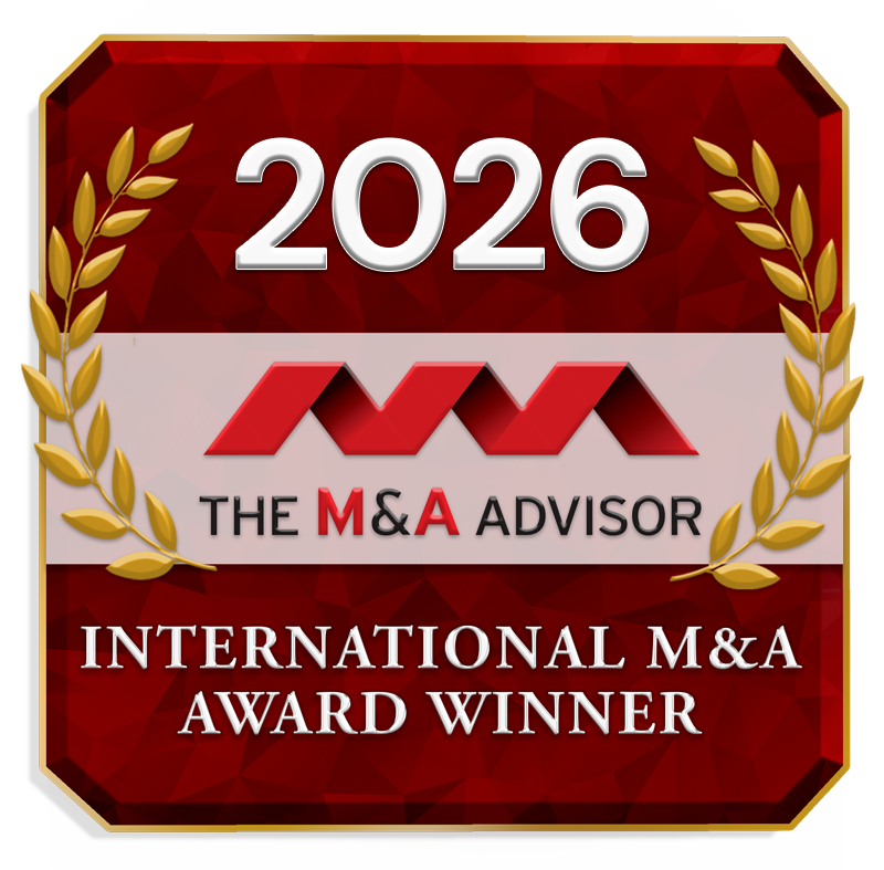 2026 International M&A Advisor Award Winner - 2026 International M&A Advisor Award Winner
